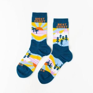 Best Coast Crew Socks - Large