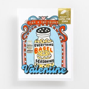 Top Seeded Valentine - Lapel Pin Card