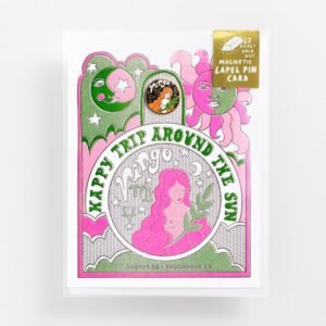 Virgo - Lapel Pin Card